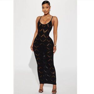 Sun Kissed Maxi Dress - Black